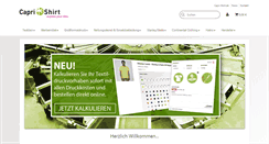 Desktop Screenshot of capri-shop.de