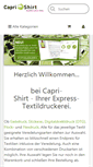 Mobile Screenshot of capri-shop.de